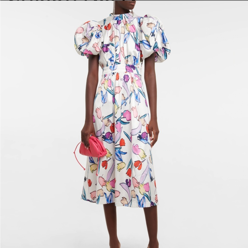 NWT ROTATE Birger Christensen Noon Satin Dress - Picture 12 of 16